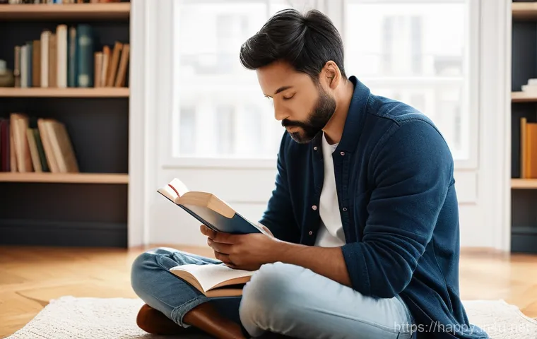 행복한 사람들의 일상 - **A Serene Morning of Gratitude:** A woman in her late 20s to early 30s, with a gentle smile, sits c... 행복한 사람들의 일상 - **A Serene Morning of Gratitude:** A woman in her late 20s to early 30s, with a gentle smile, sits c...